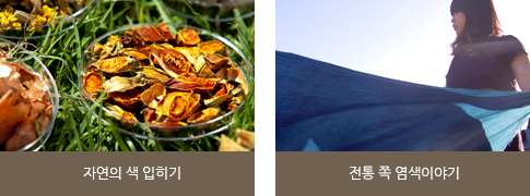 자연의 색 입히기, 전통쪽염색이야기